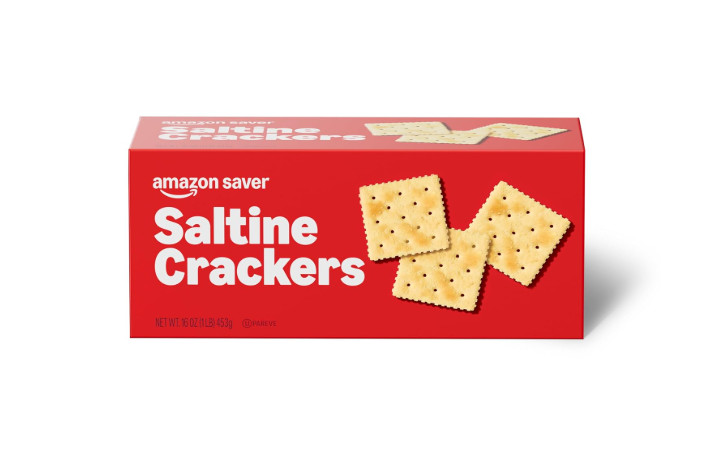 Amazon Saver, Saltine Crackers, 16 Oz