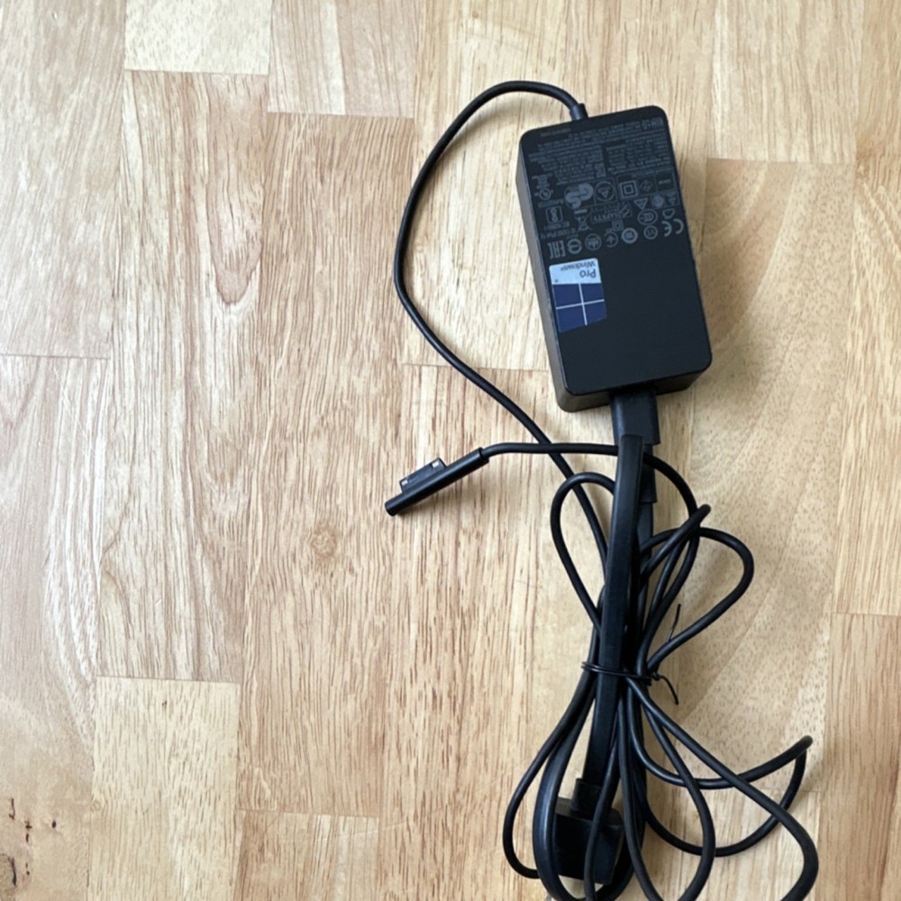 Microsoft Surface Pro Power Adapter Charger Black