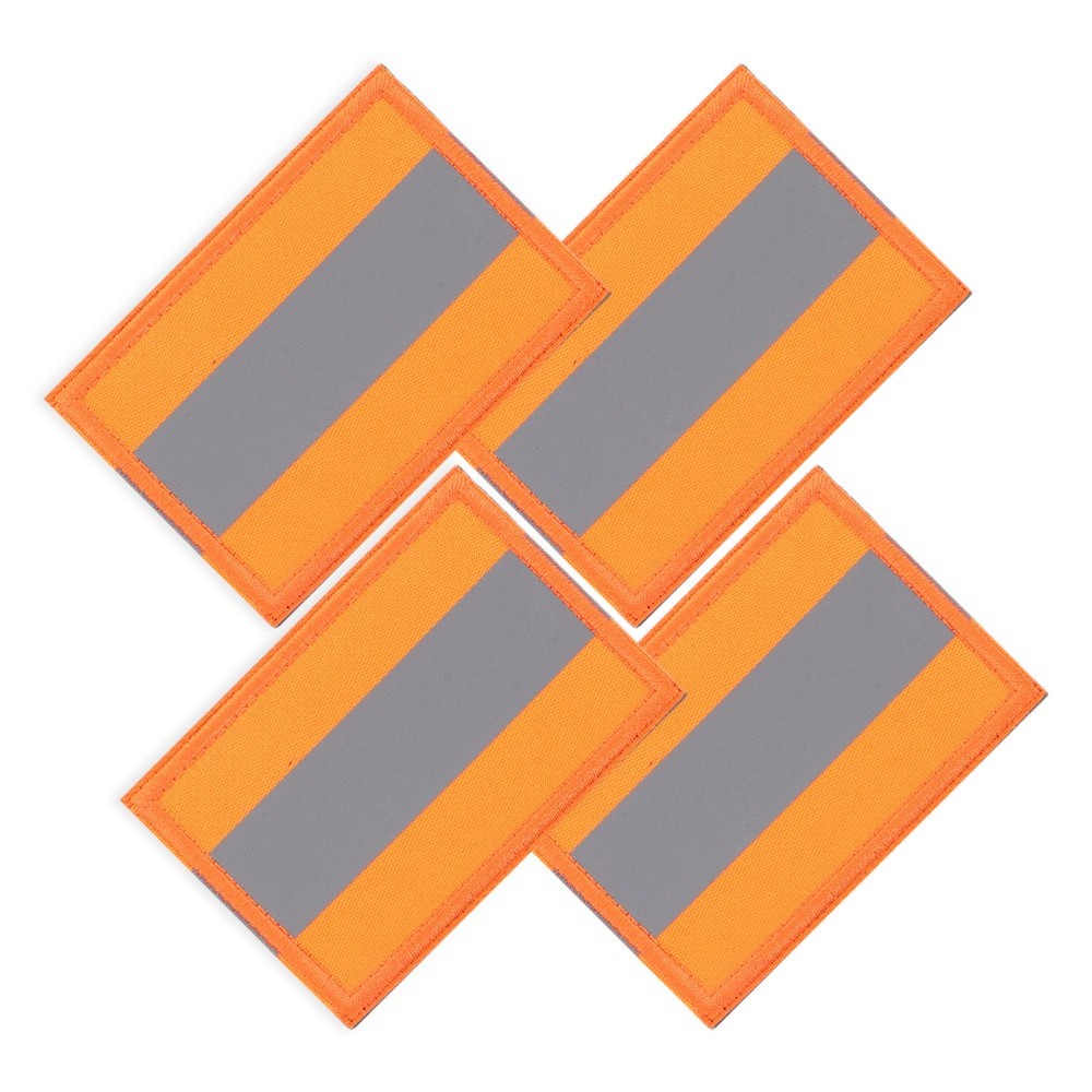 4 Pcs Reflective Stickers for Coats Cloth Patch Patches