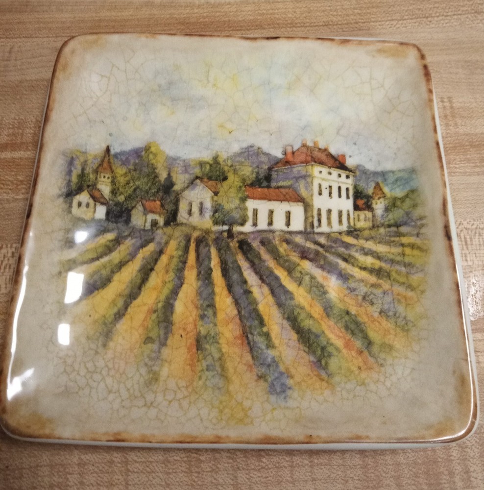 Certified International "Sanctuary Wine" Canope Plates(8)