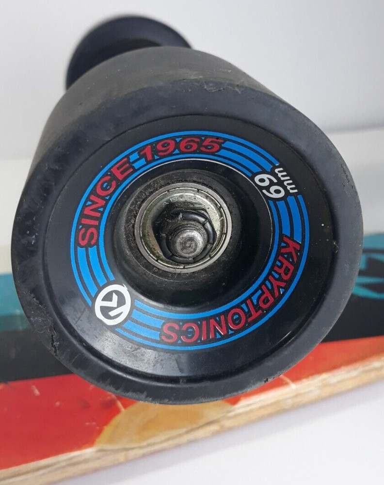 38” Original Longboard Complete Skateboard Kryptonics Kaiula Pintail Rare