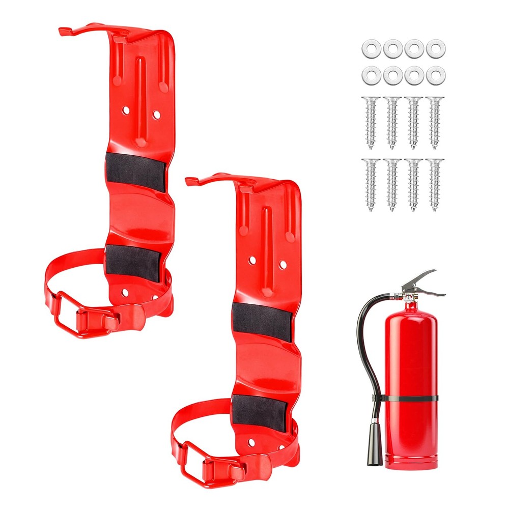 2Pack 2.5LB Fire Extinguisher Mount,fire Extinguisher Bracket for Vehicle,Car...