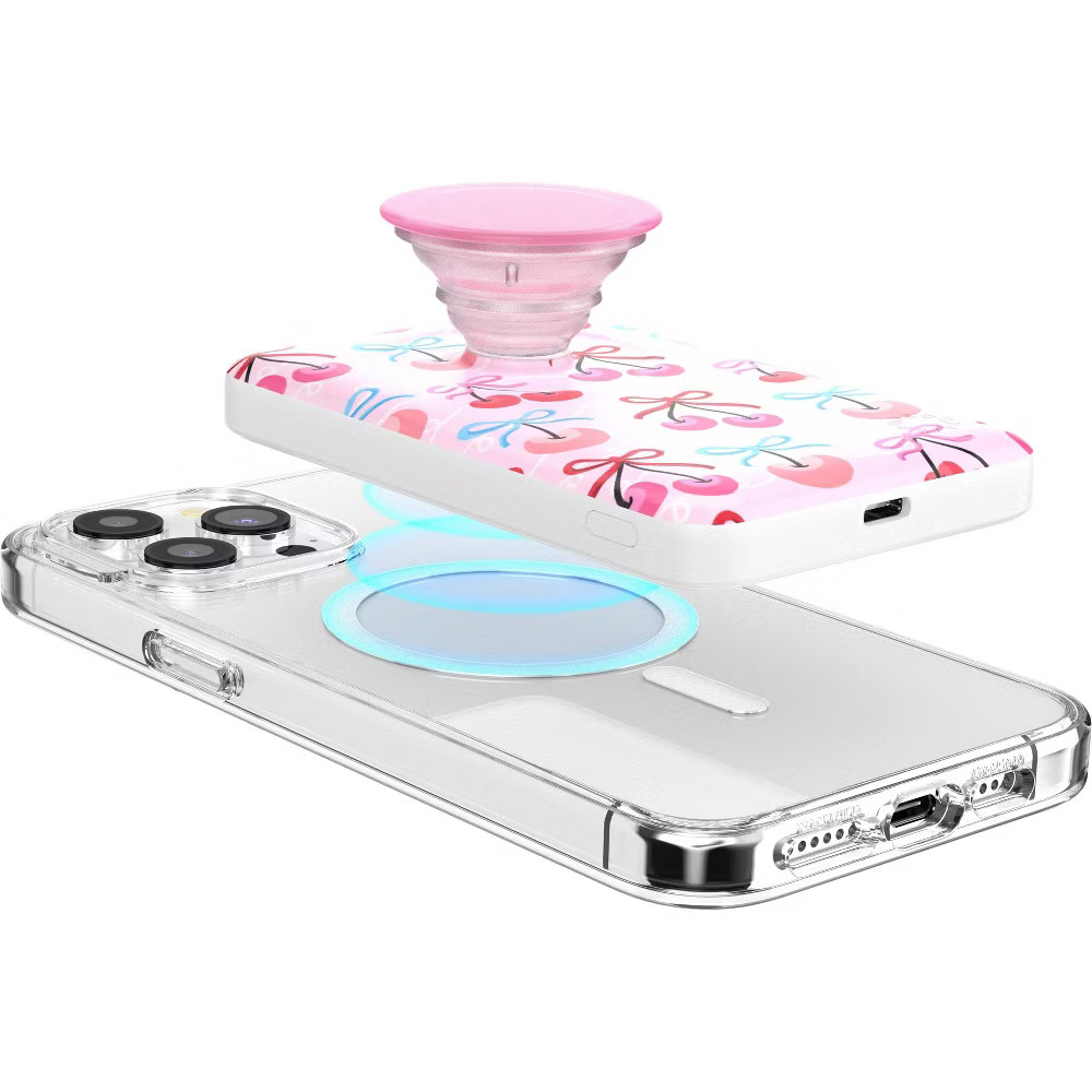 PopSockets 5000mAh PowerPack PowerBank - Cherry Bows