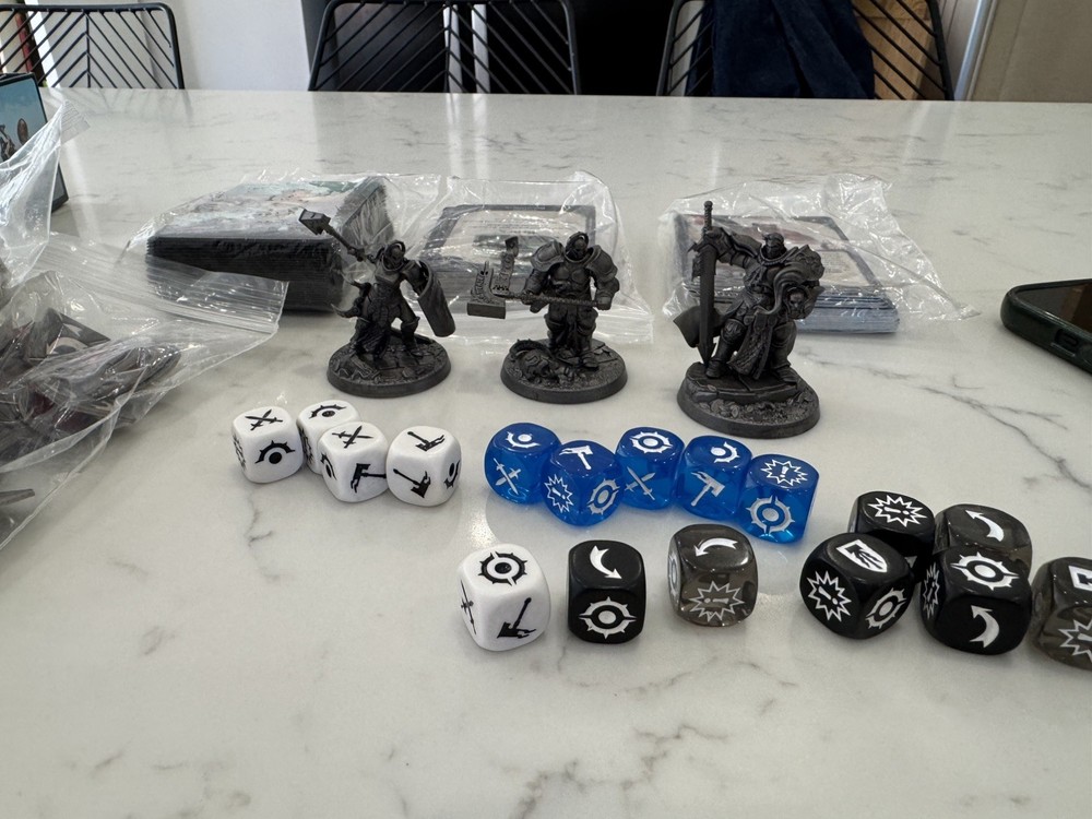 Warhammer Underworlds Shadespire Core Box Set Games Workshop not Complete 3 figs