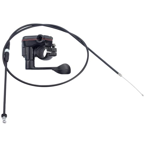 7/8'' 22mm Thumb Throttle Cable Accelerator Handle Assembly, Motorcycle