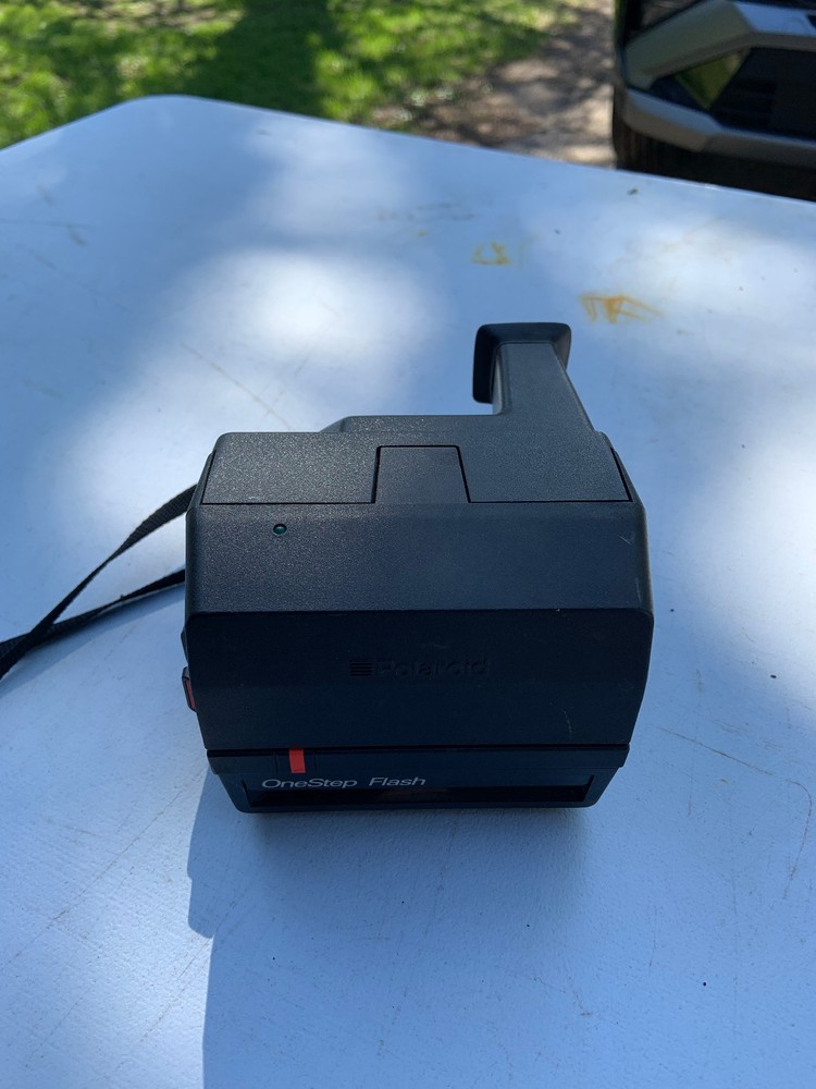 Vintage Polaroid One Step Flash Red Strip