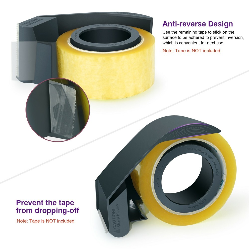 LINCO Handheld Packaging Tape Dispenser - Black