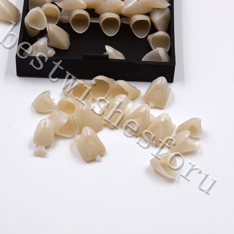 2 Box Dental Temporary Crown Veneers Material Anterior Front + Back Molar Teeth
