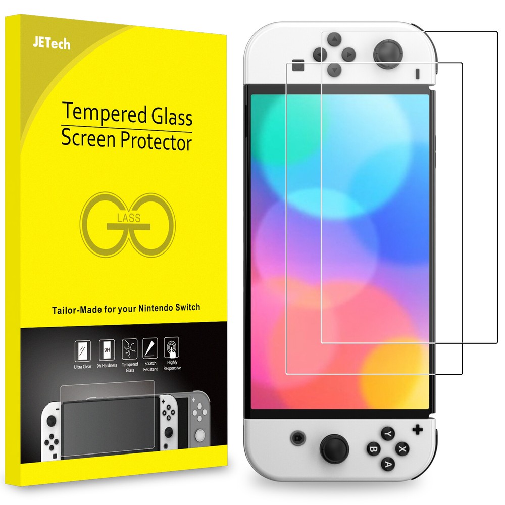 Screen Protector for Nintendo Switch (OLED Model) 7-Inch 2021, 2-Pack