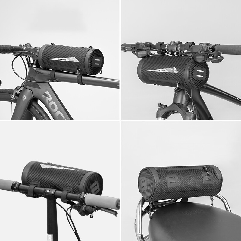 ROCKBROS 5 in1 Bicycle Bag Front Handlebar Rainproof Saddle Shoulder Storage Bag