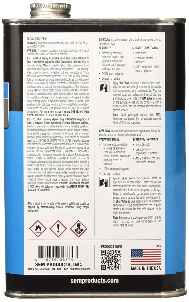 SEM 38374 Solve - 1 Quart