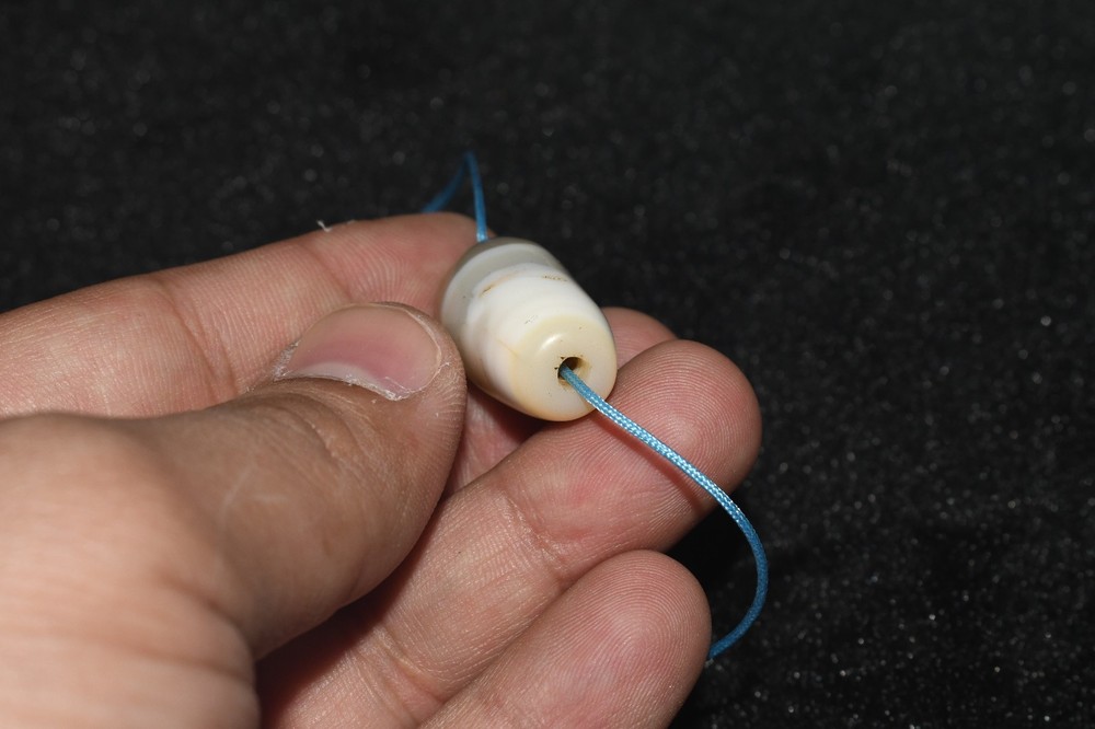 Authentic Ancient Bactrian Banded Agate Stone Bead in Perfect Condition
