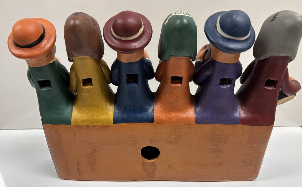 Handcrafted Peruvian Whistle - Musicians playing their instruments