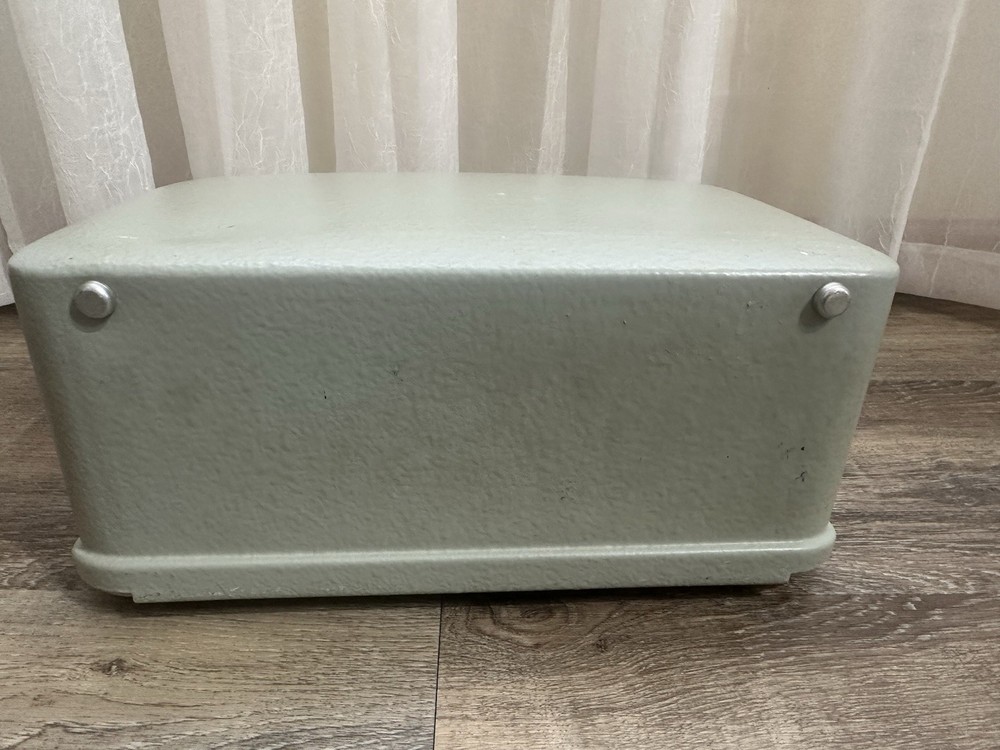 Hermes 3000 Portable Typewriter With Case Seafoam Green
