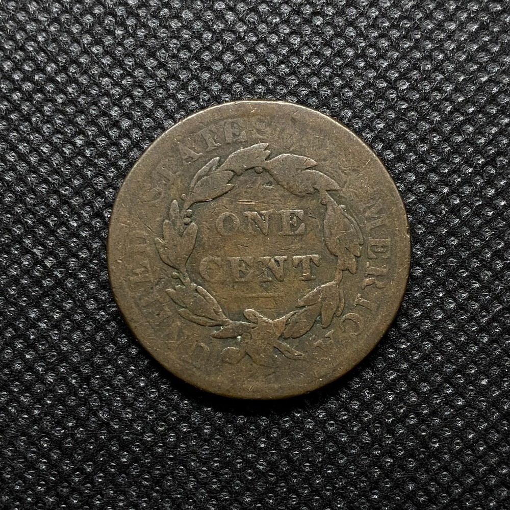 1838 Copper Coronet Head Large Cent