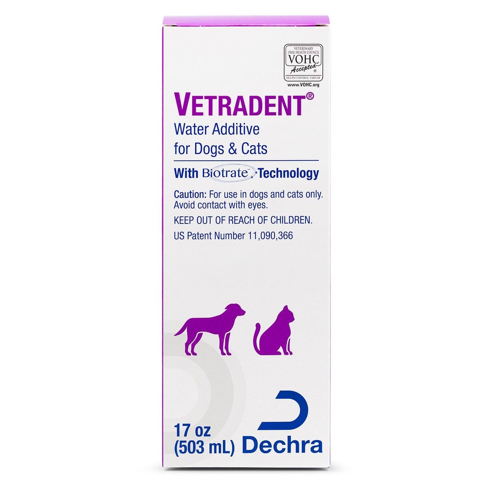 Vetradent Water Additive, 17 oz 17oz, Clear