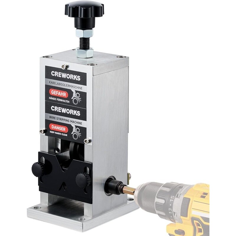 Manual Wire Stripping Machine Tool Drill Powered Cable Stripper Scrap Wire New