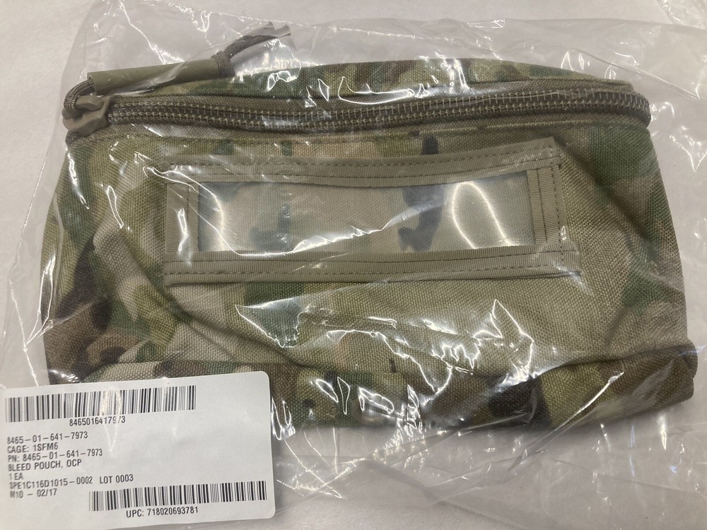 OCP MULTICAM Bleed POCKET For Improved MOLLE Medic System USGI