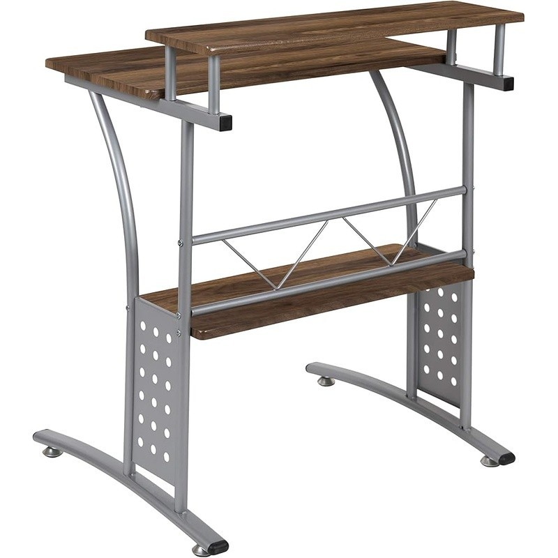 Modern Multi-Space Saving Computer Desk W/ Storage Home Office Dorm Use