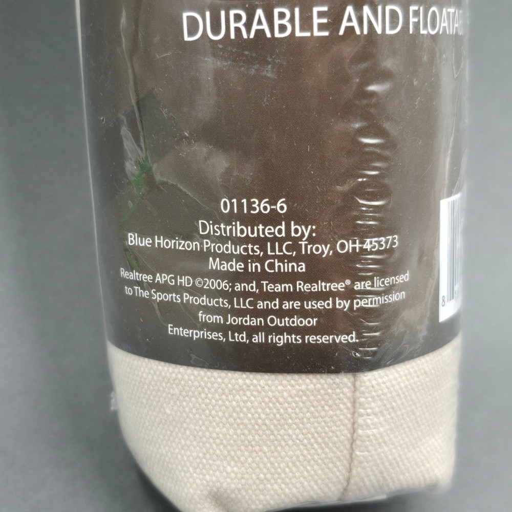 Realtree Large Canvas Training Dummy 10" Floatable Includes Throw Rope