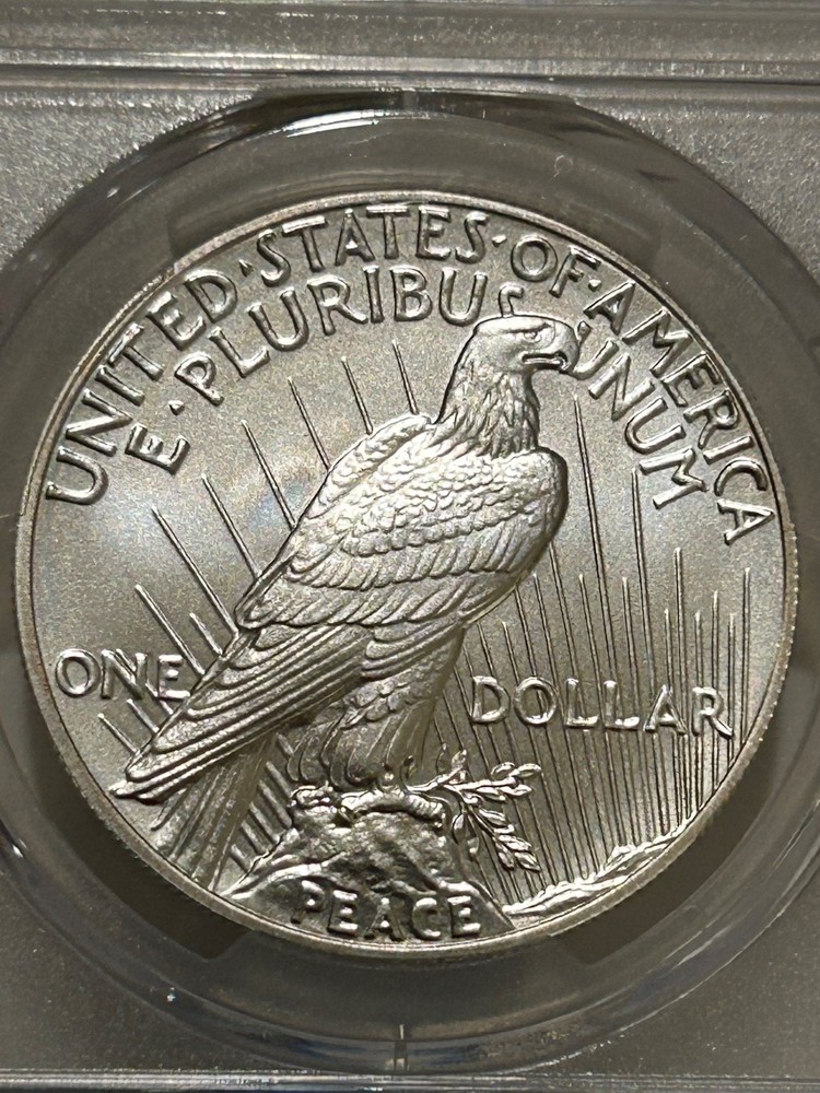 2024 Peace Silver Dollar PCGS MS69 First Strike/Flag Label
