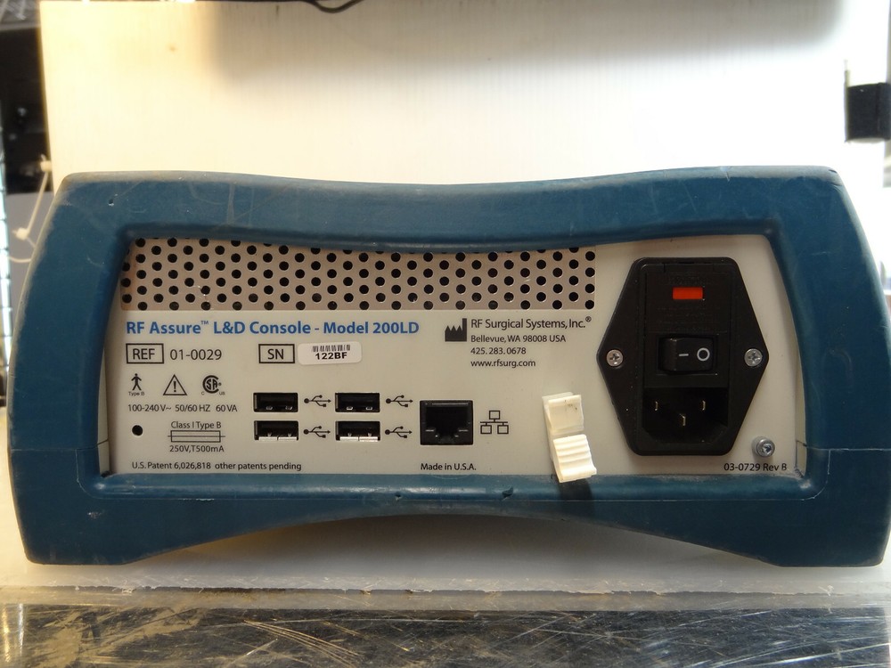 RF ASSURE DELIVERY SYSTEM MODEL 200LD-V OBSTETRICS RF