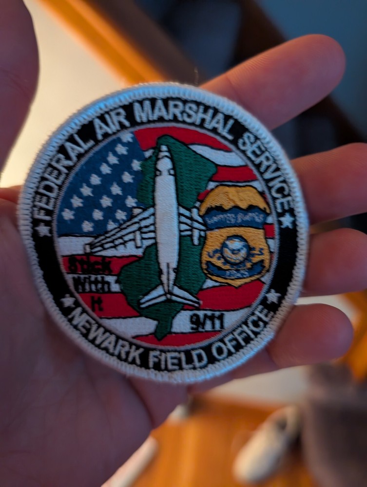 Air Marshal Patch Newark Field Office Stick With It