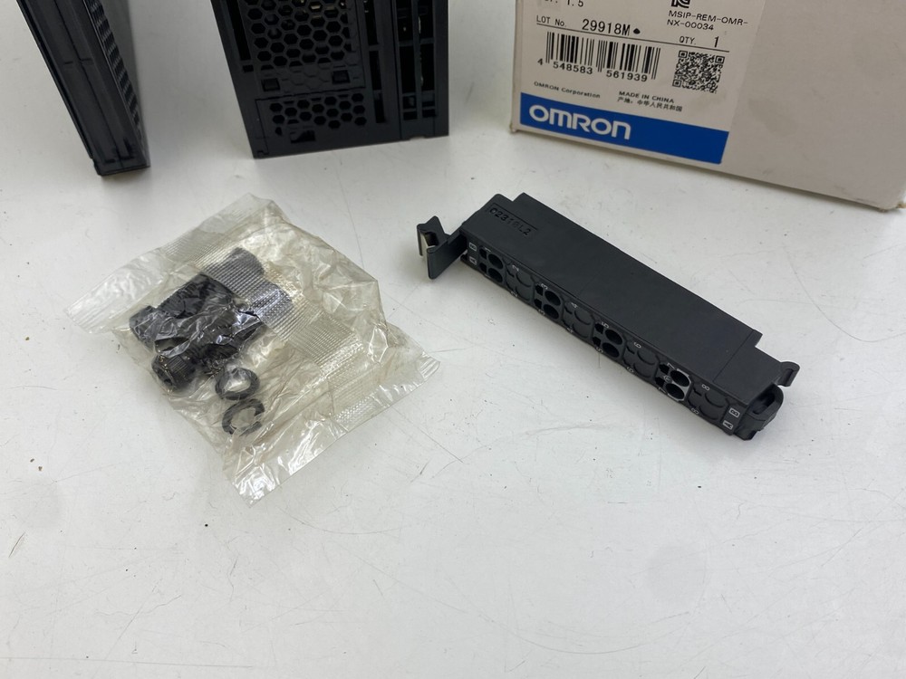Omron NX-ECC203 EtherCat Communication Coupler 2Port 10 Amp 5-24VDC Series NX