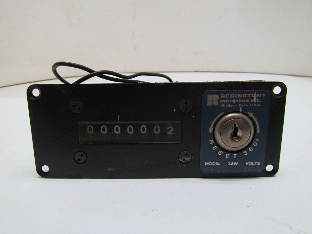 Redington Counters SP8-1027 24VDC Counter No Key