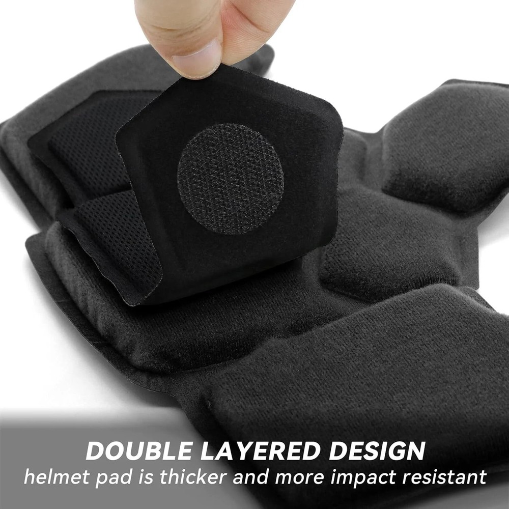 Tactical Airsoft Helmet Pads Internal Memory Foam Foam Protective Cushion Buffer