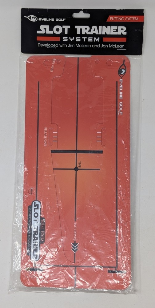 Eyeline Golf Slot Trainer System Putting Training Aid - New