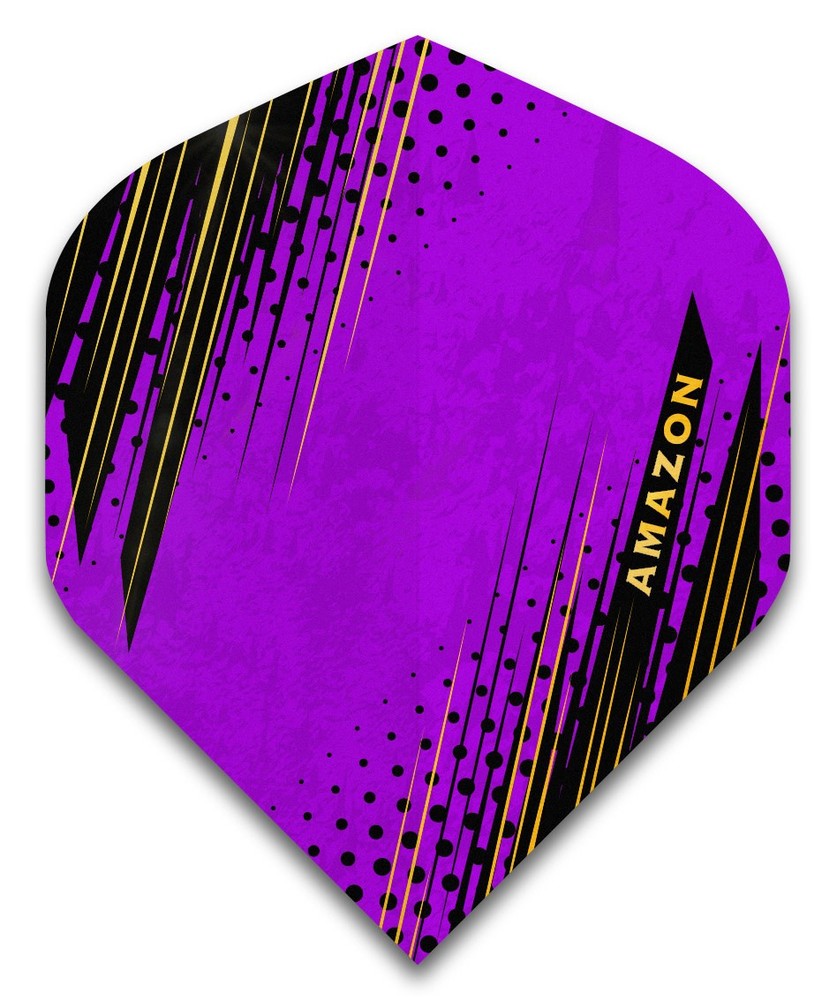 Amazon Oro No2 Black Standard Dart Flights