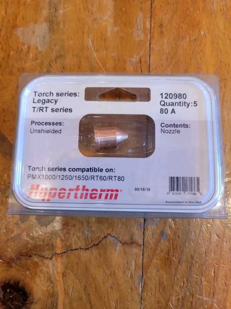 Hypertherm Genuine Powermax 1250 & 1650 Extended Nozzles 120980 WW1