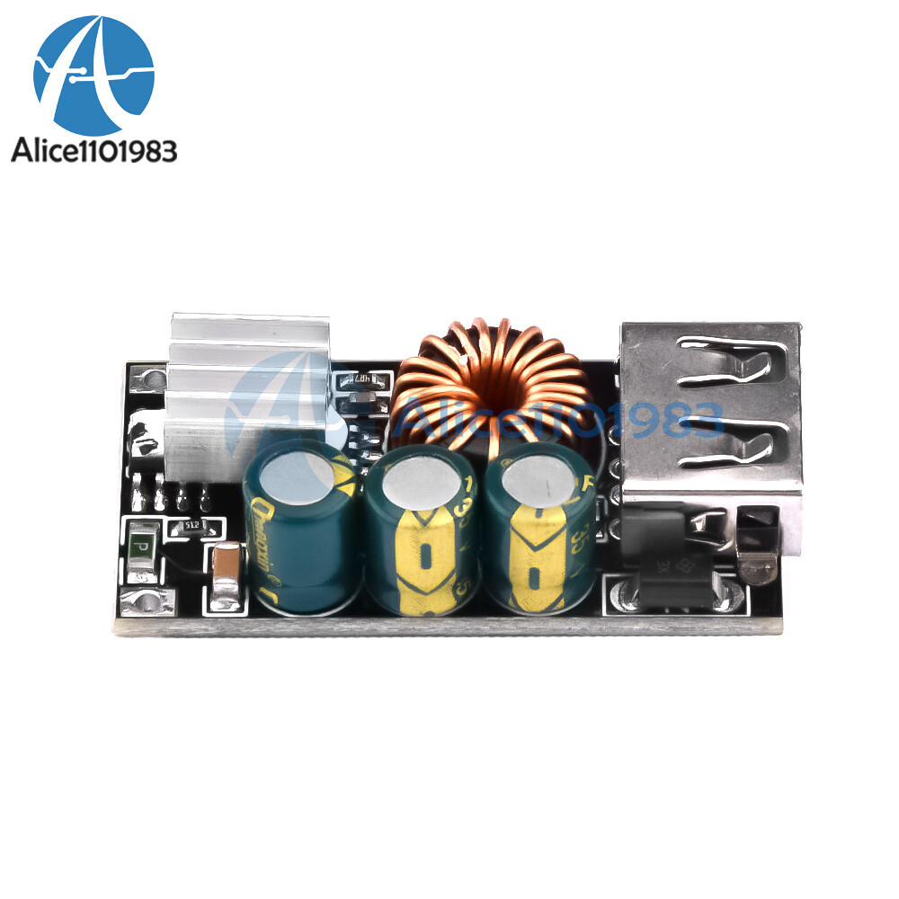 USB Mobile Phone Charging Board Fast Charging Car DIY Conversion Module DC Buck