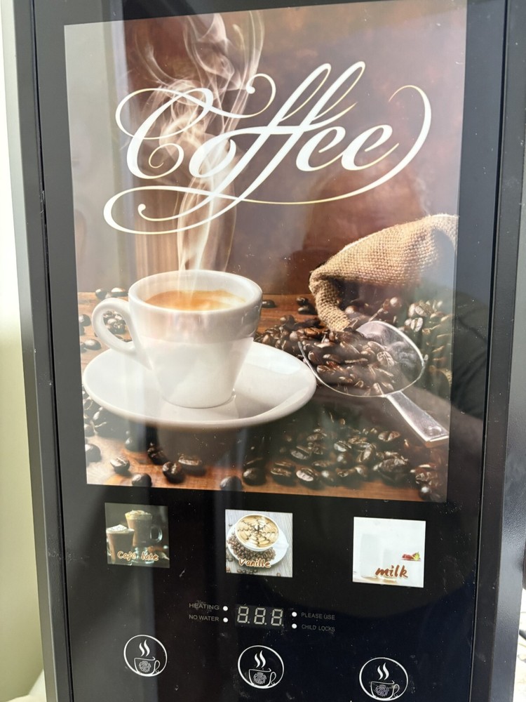 Instant Commercial Coffee Dispenser Used
