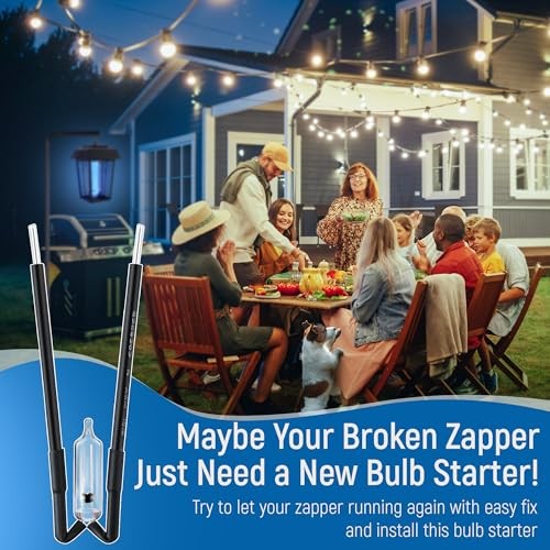 Pieces UV Light Bulb Starter for Bug Zappers Compatible with Flowtron, 2