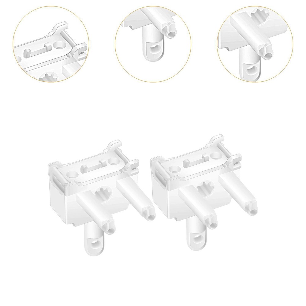 2 Pieces Vertical Blind Wand Control Replacement DIY Simple Accessories