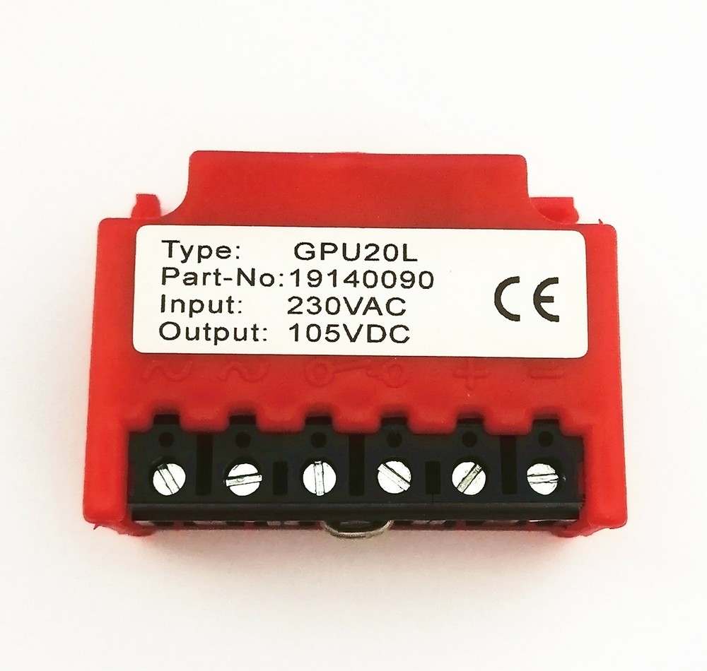 TORQ GPU20L - 19140090 six-terminal motor brake rectifier