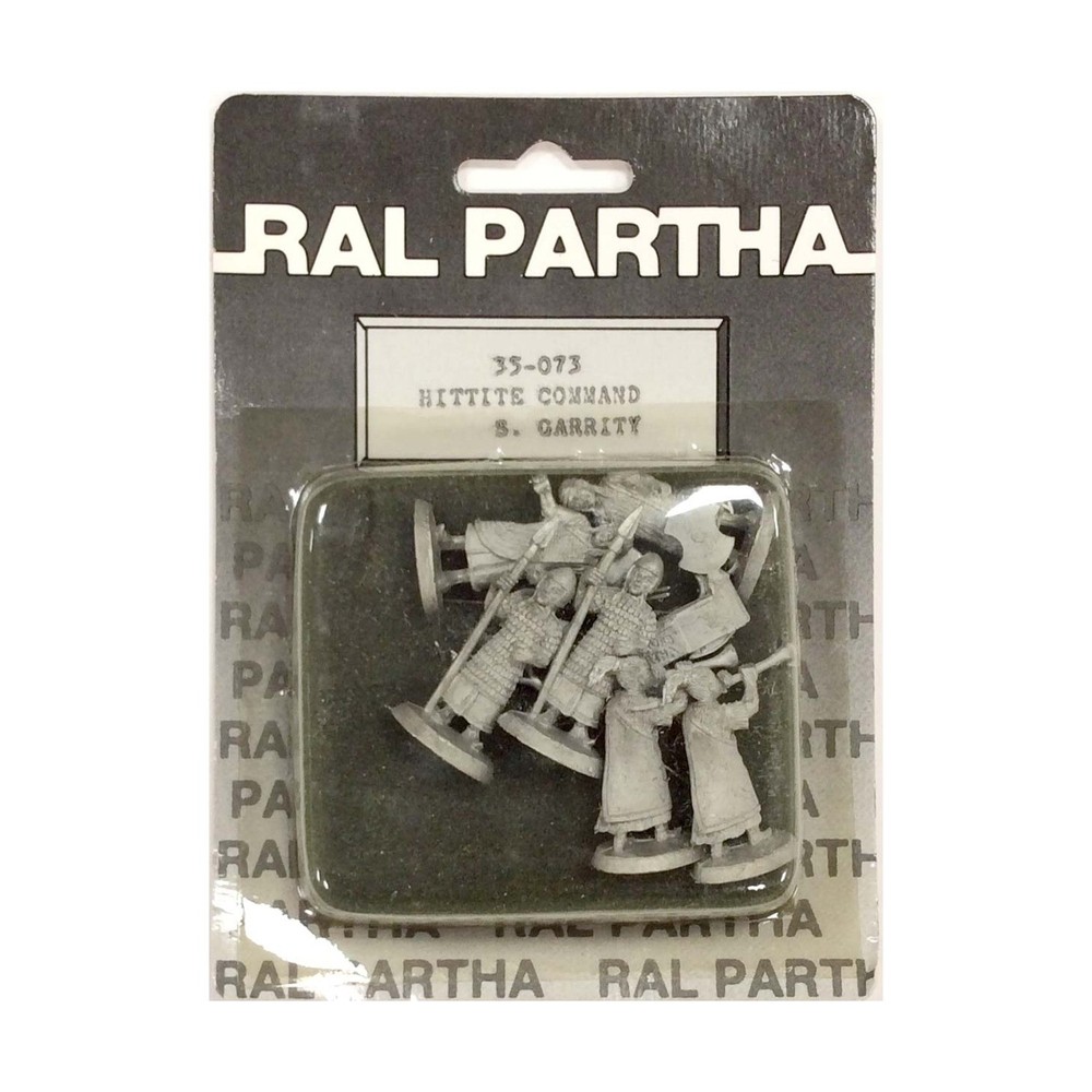 Ral Partha Historical Mini 25mm Hittite Command Pack New