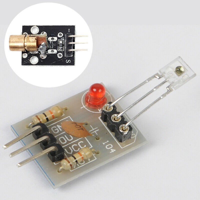 Sensor Module Receiver With KY-008 Transmitter 10pcs Board Replacement