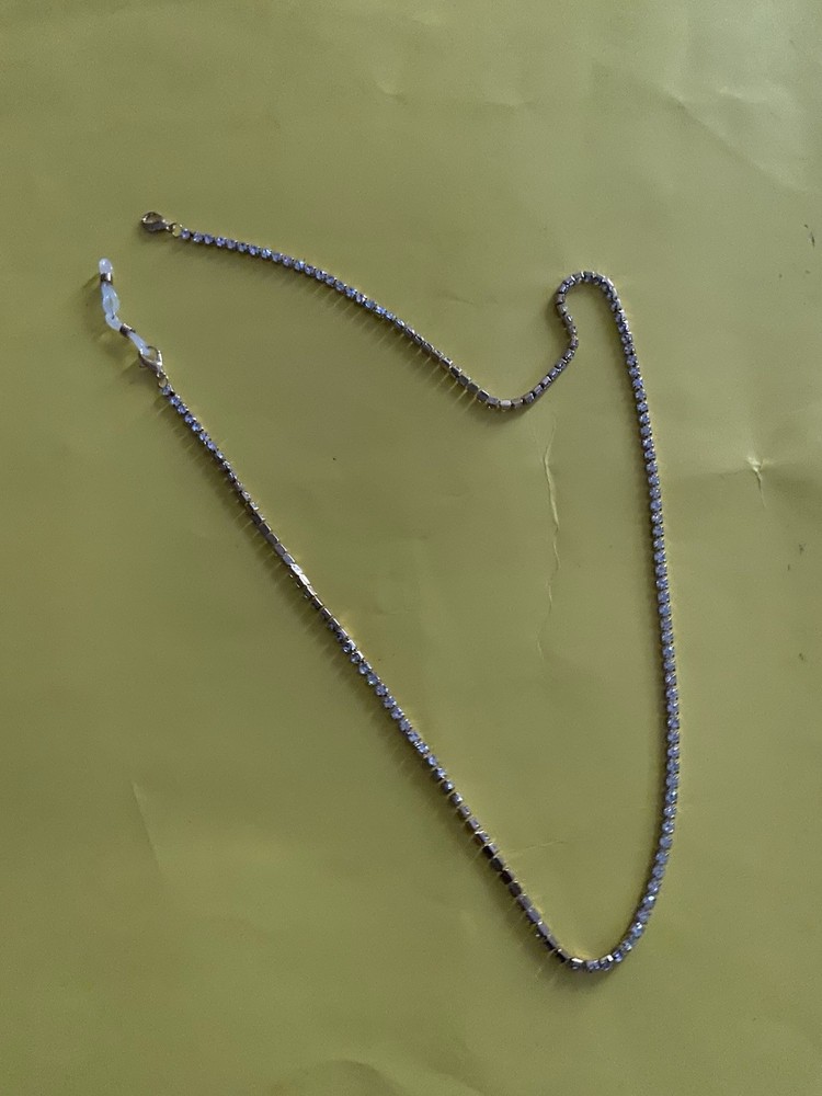 Eyeglasses For Gold Plated Strap Neck Holder