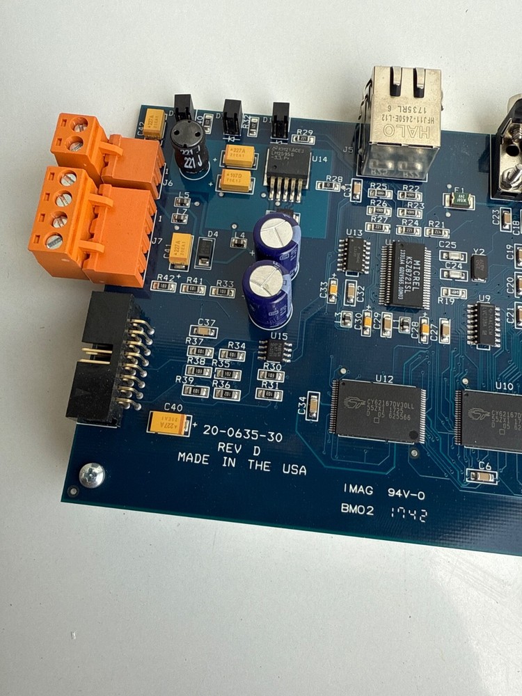 Galaxy Access Control 20-0635-30 635 CPU Central Processing Unit Circuit Board