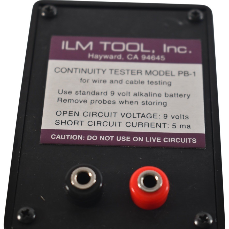 ILM Tool PB-1 Pocket Continuity Beeper Diode Transistor Tester