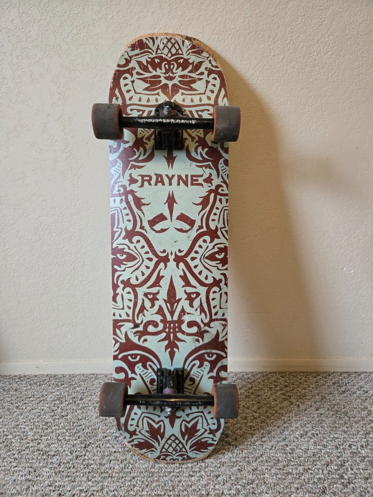 Rayne Phantom Longboard Paris Trucks White Lightning Wheels