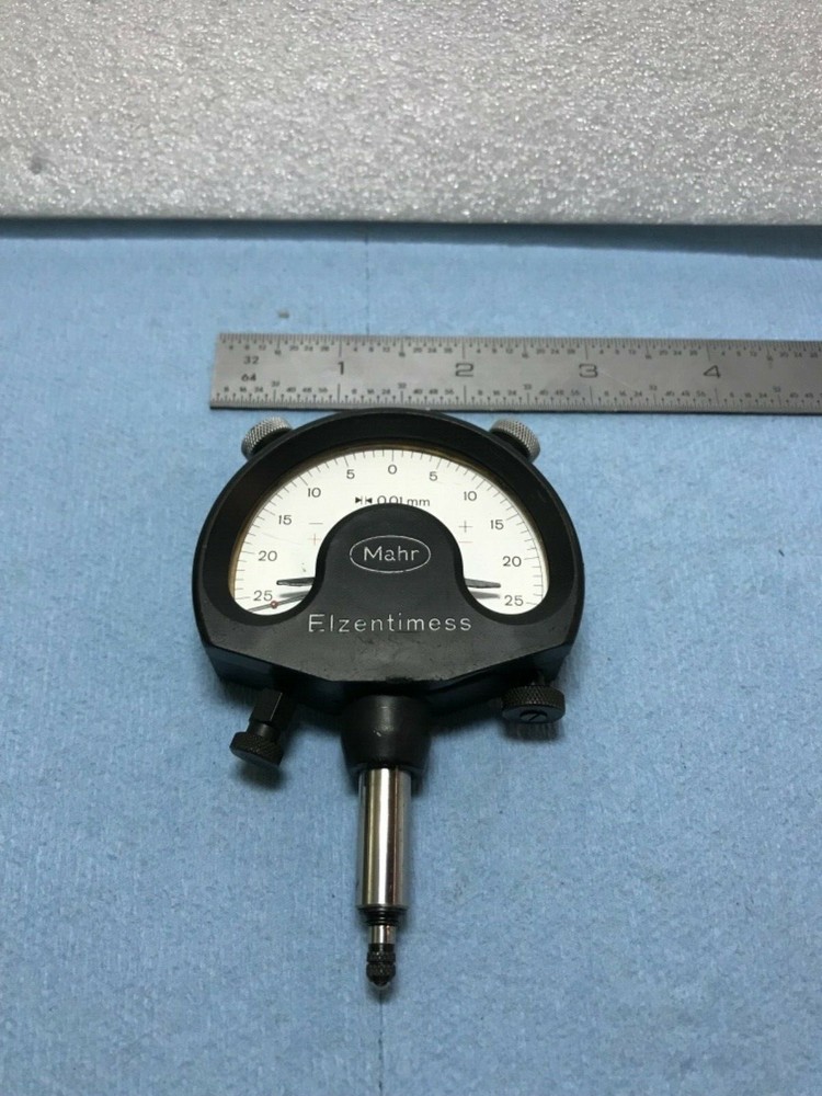 Mahr Elzentimess Electro Mechanical Dial Indicator 0.01mm Resolution