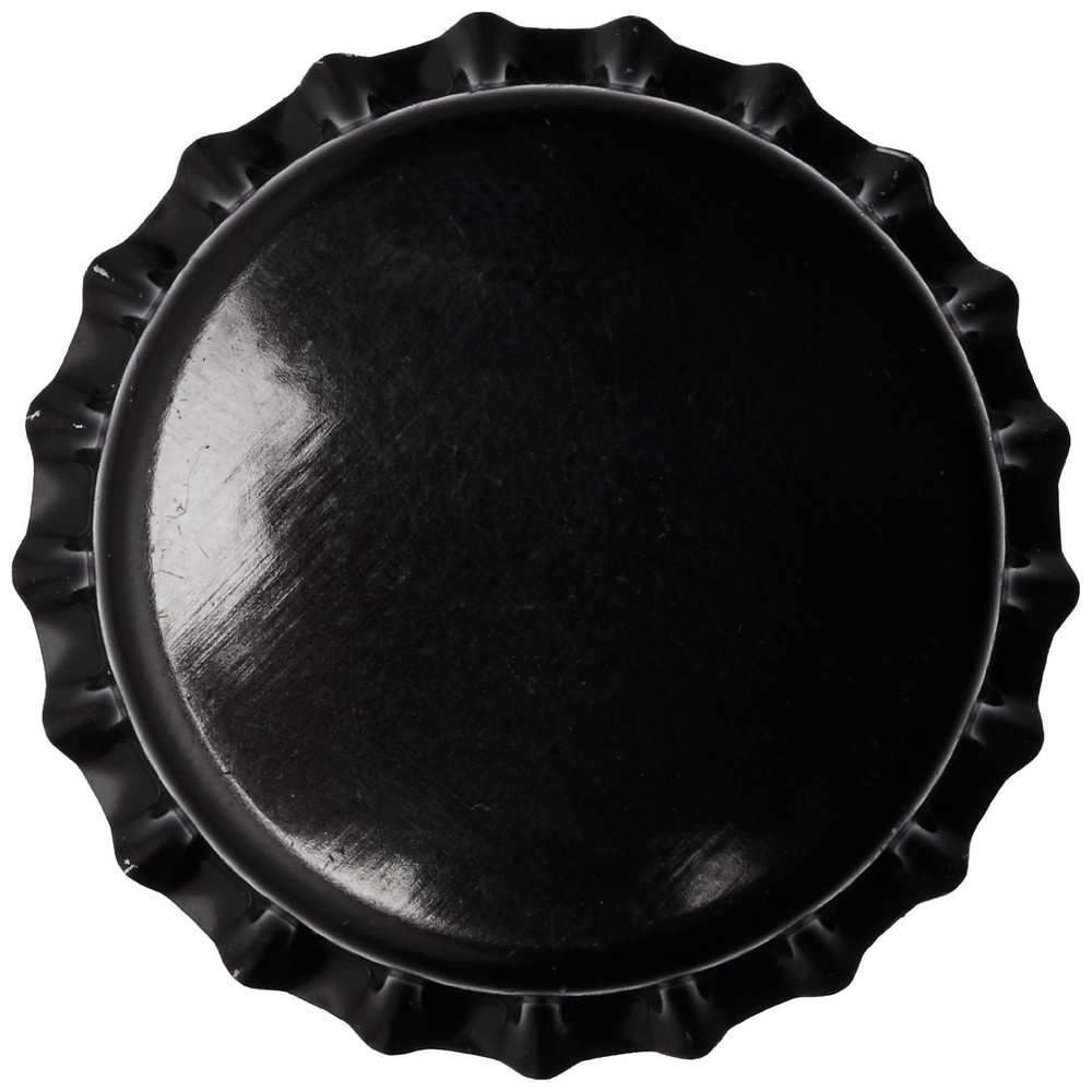 Black Crown Caps - 144 Count Beer Caps