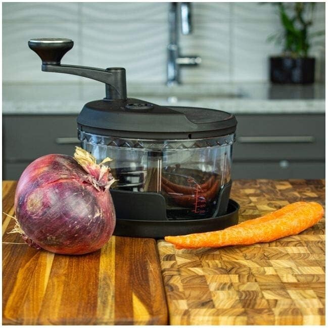 **Progressive PL8 Professional 3 Cup Manual Food Processor-Black-NEW