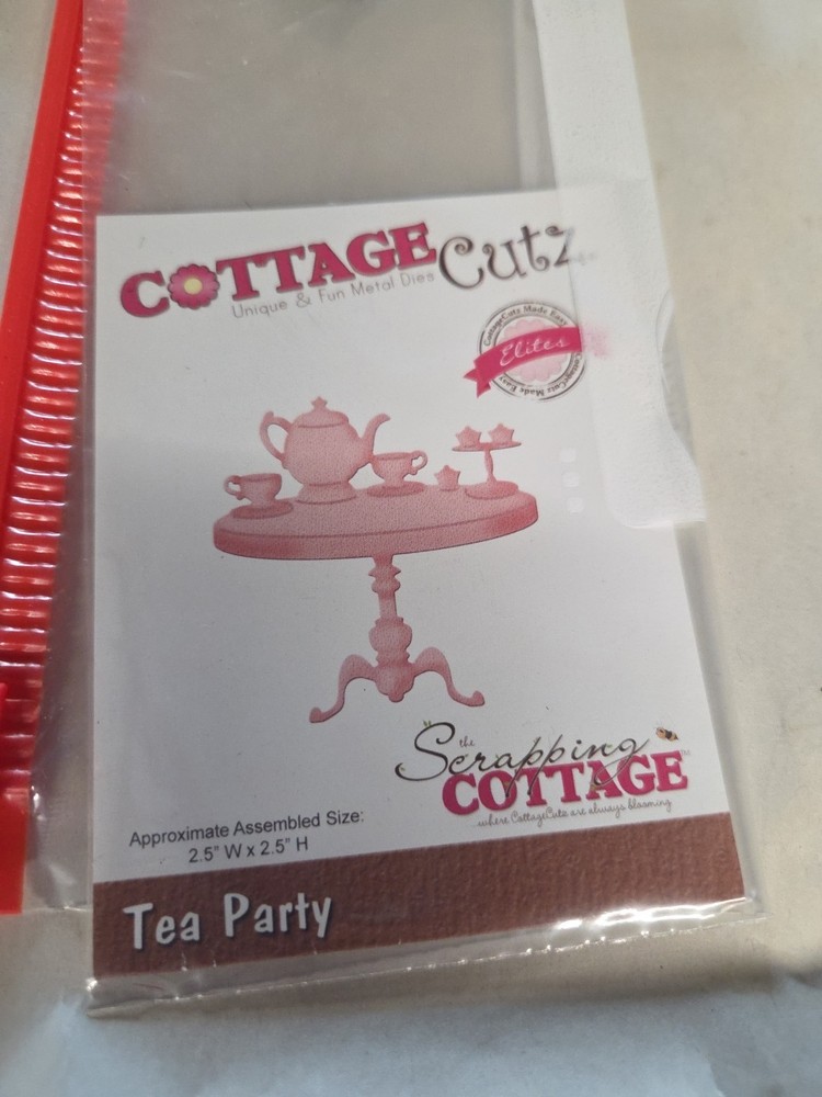 Cottage Cutz Die Tea Party