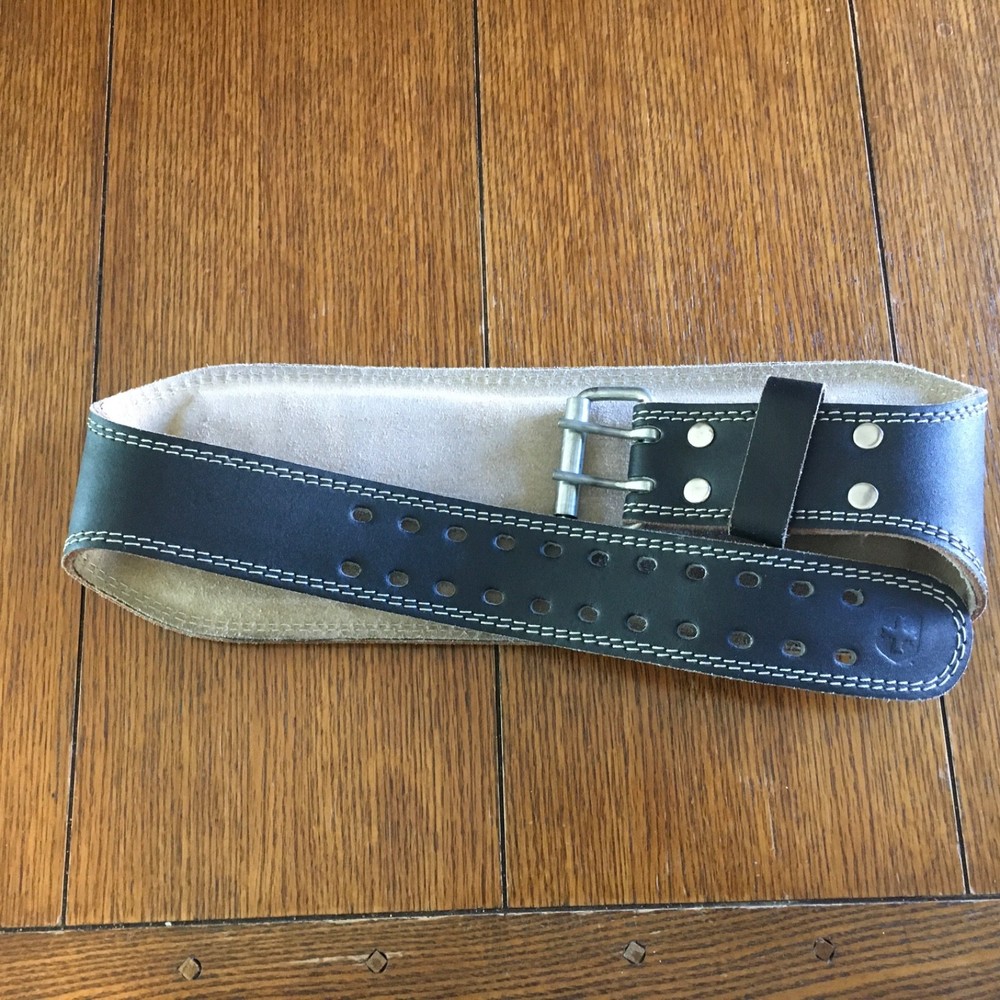 Harbinger Leather weight Lifting belt new condition size large