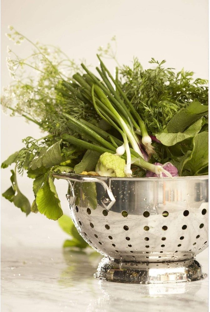 Tools & Accessories Stainless Steel Colander 1.5 Quart Strainer Pasta Strainer